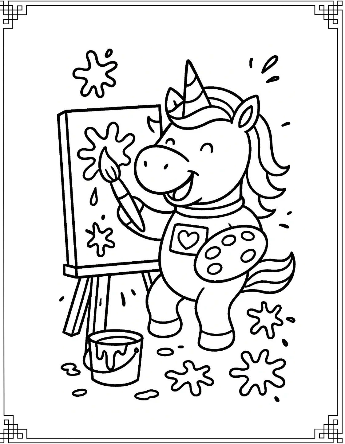 Artist Unicorn
