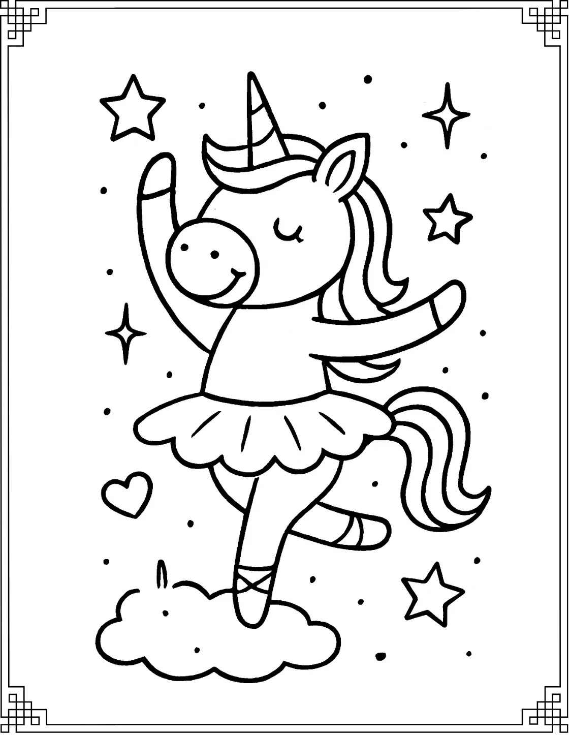 Ballerina Unicorn