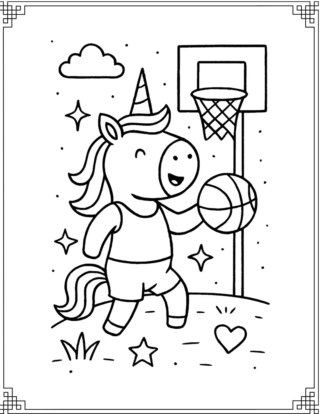 Basketball Unicorn