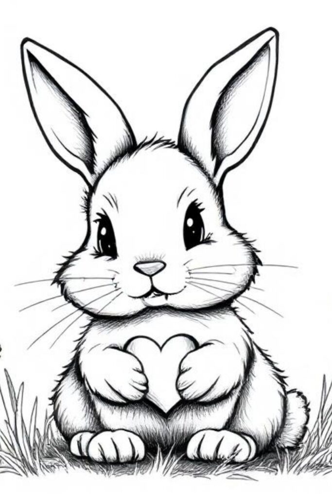 Bunny Coloring Pages