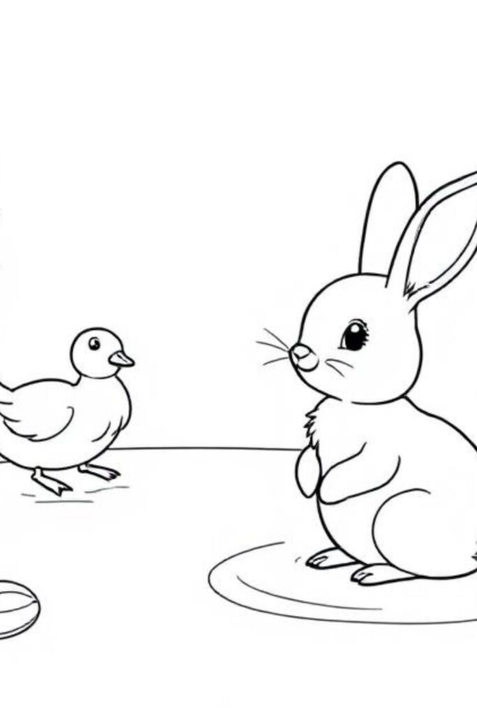 Bunny Coloring Pages
