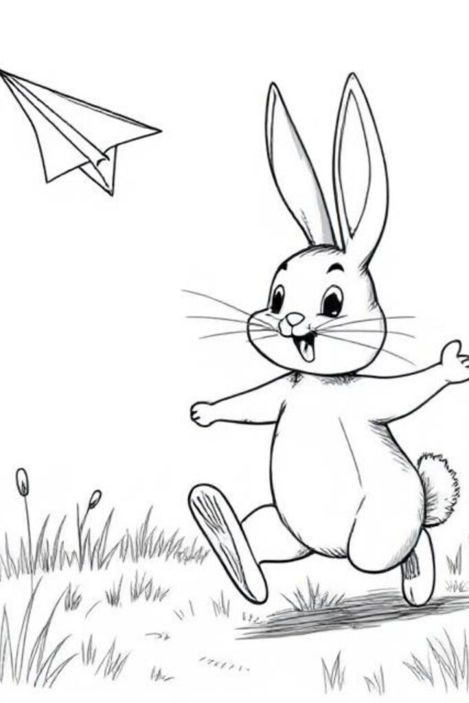 Bunny Coloring Pages (2)