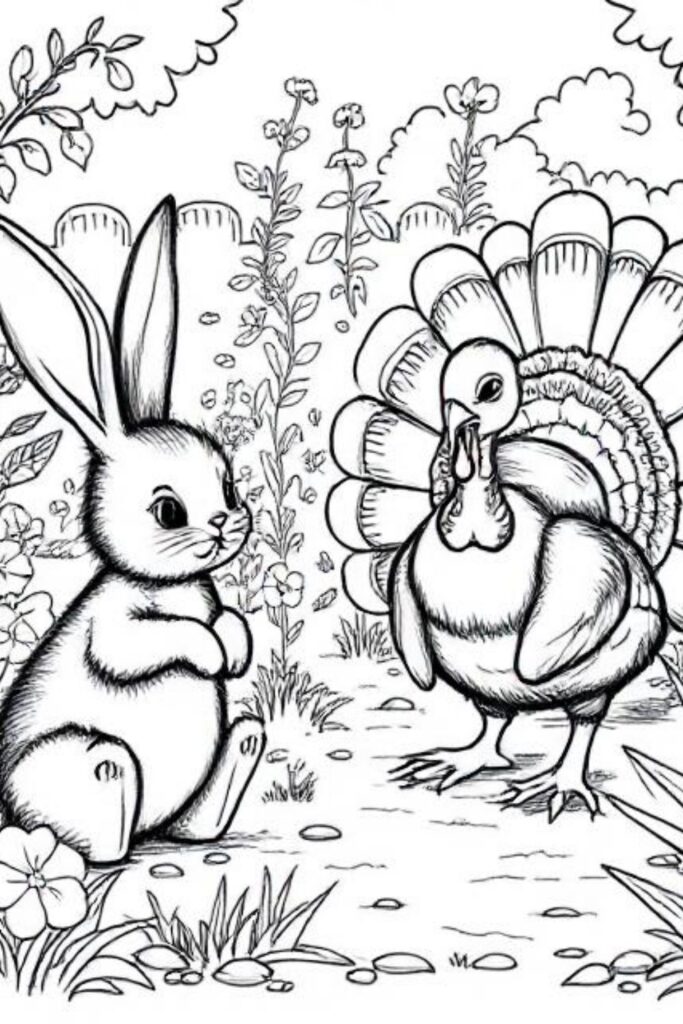 Bunny Coloring Pages (22)