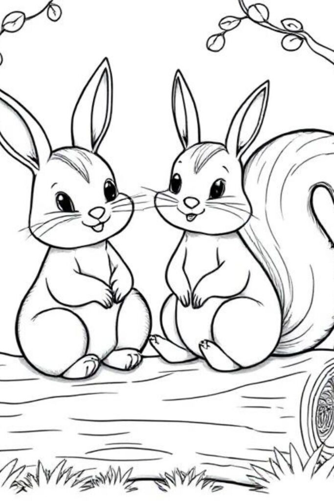 Bunny Coloring Pages (24)