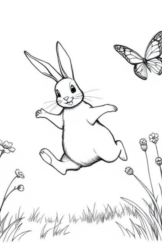 Bunny Coloring Pages