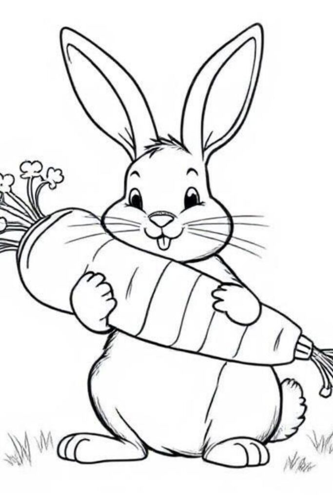 Bunny Coloring Pages