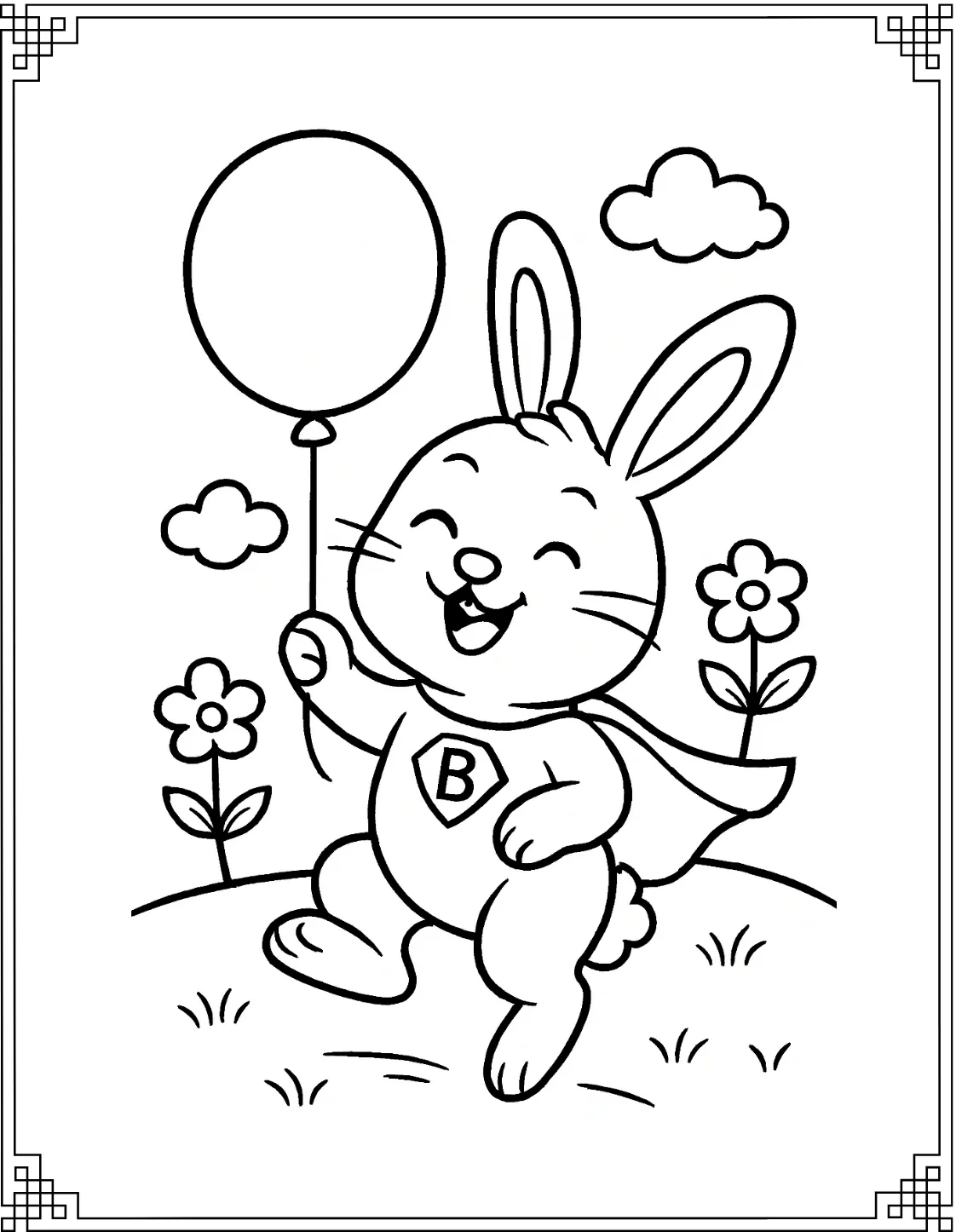 Bunny With Balloon