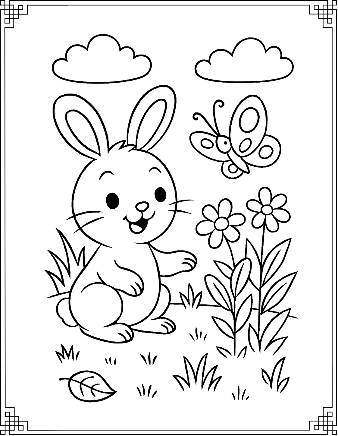 Bunny with Butterfly