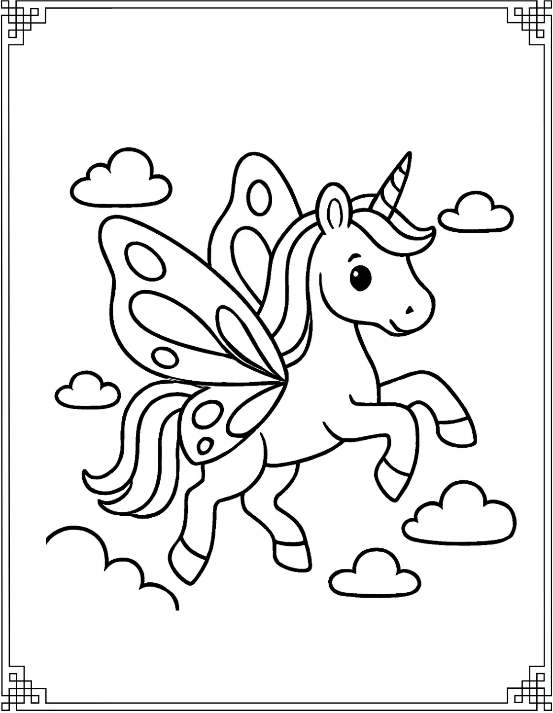 Butterfly-Winged Unicorn