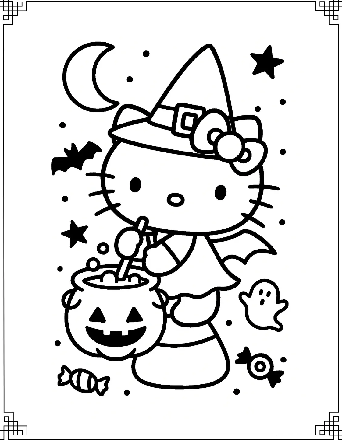 Hello Kitty Stirring Cauldron