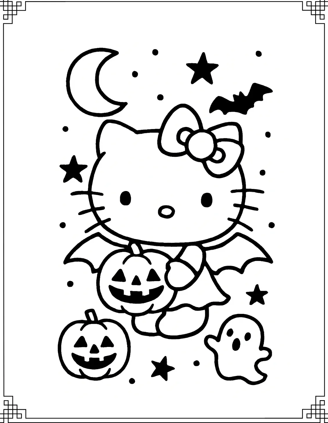 Hello Kitty with Bat Wings