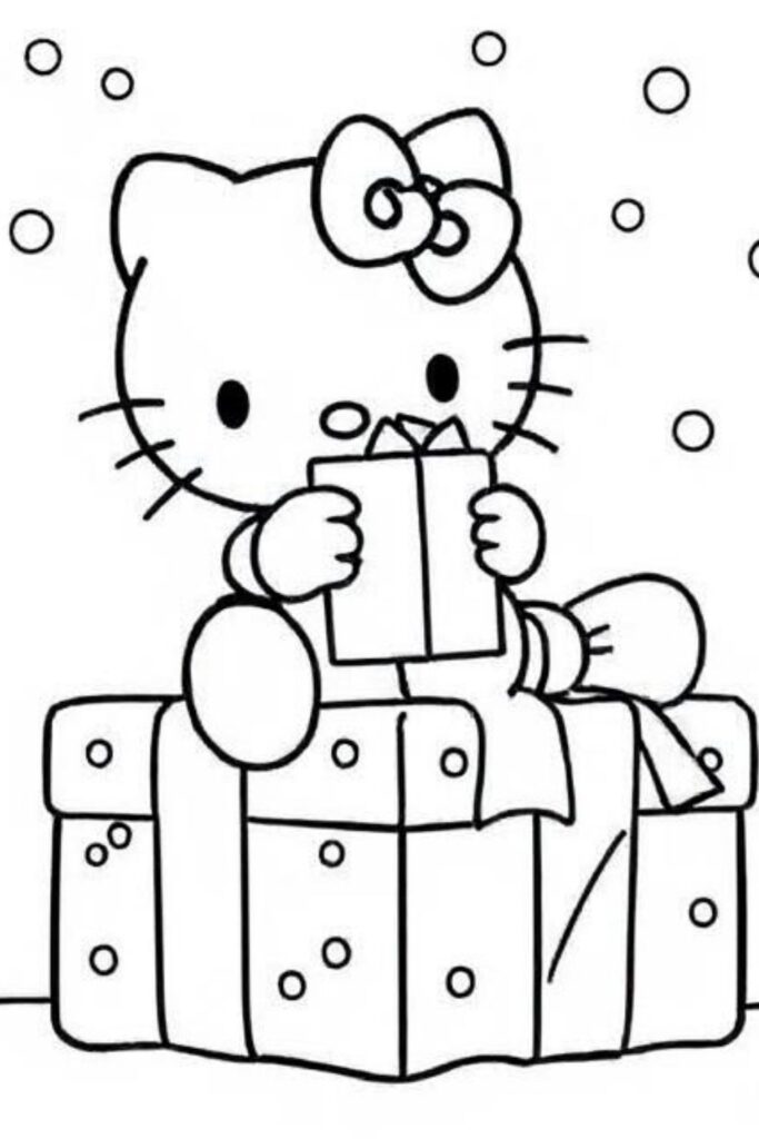 Kitty Coloring Pages