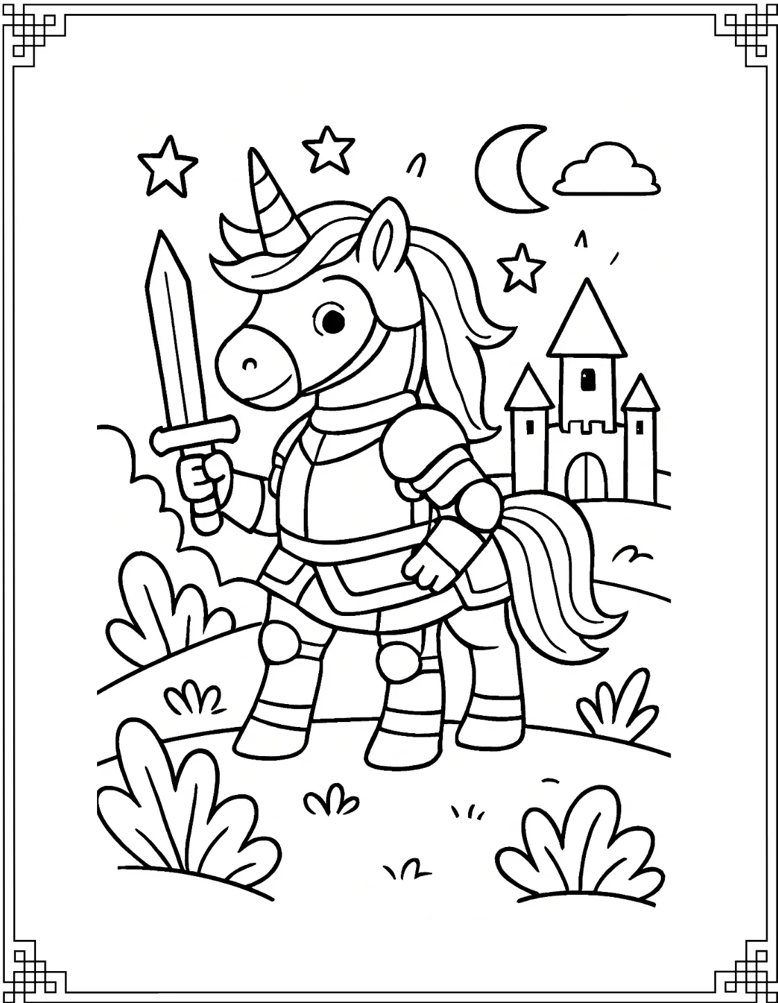 Knight Unicorn
