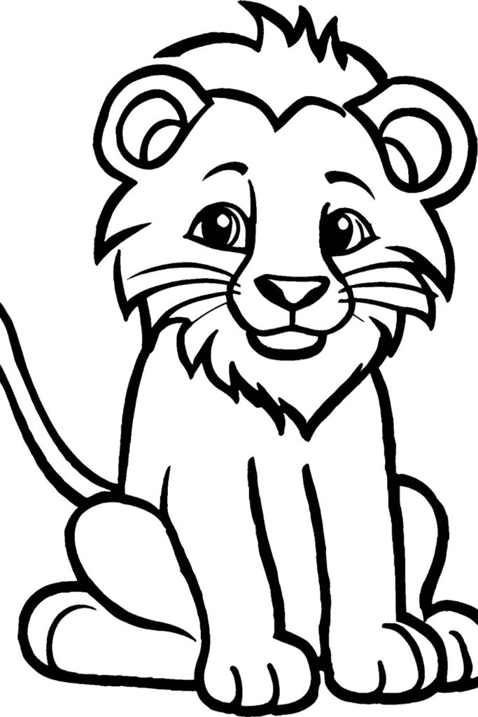 Lion Coloring Pages
