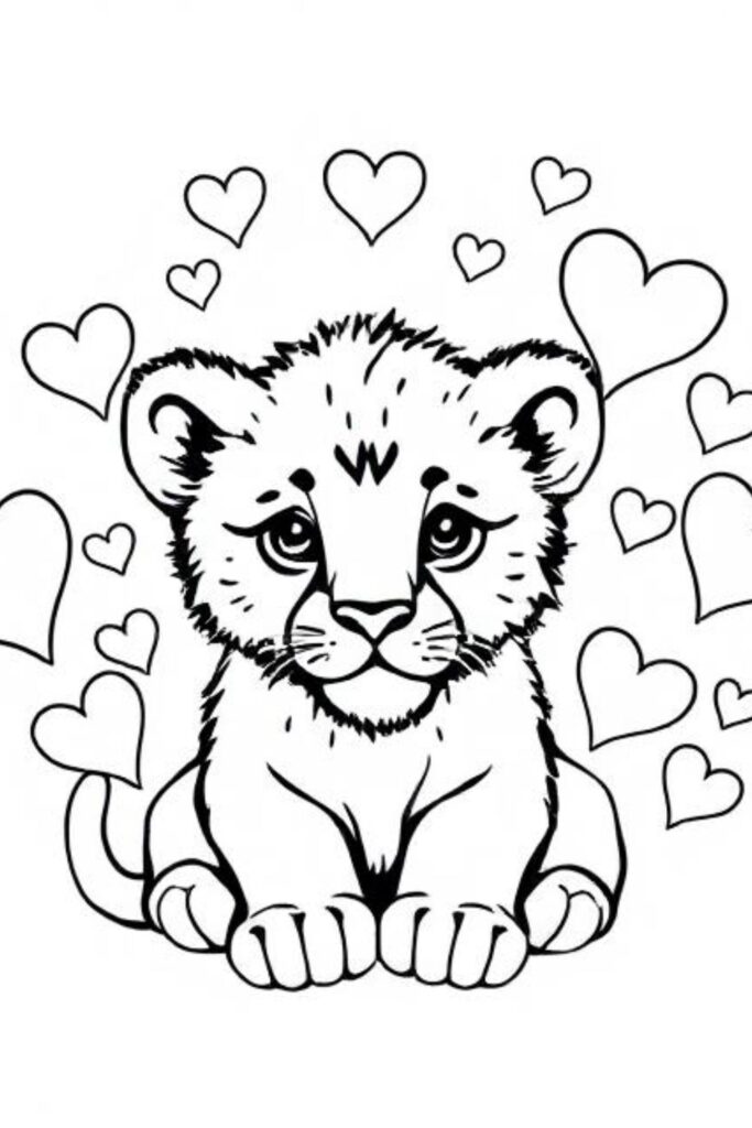 Lion Coloring Pages