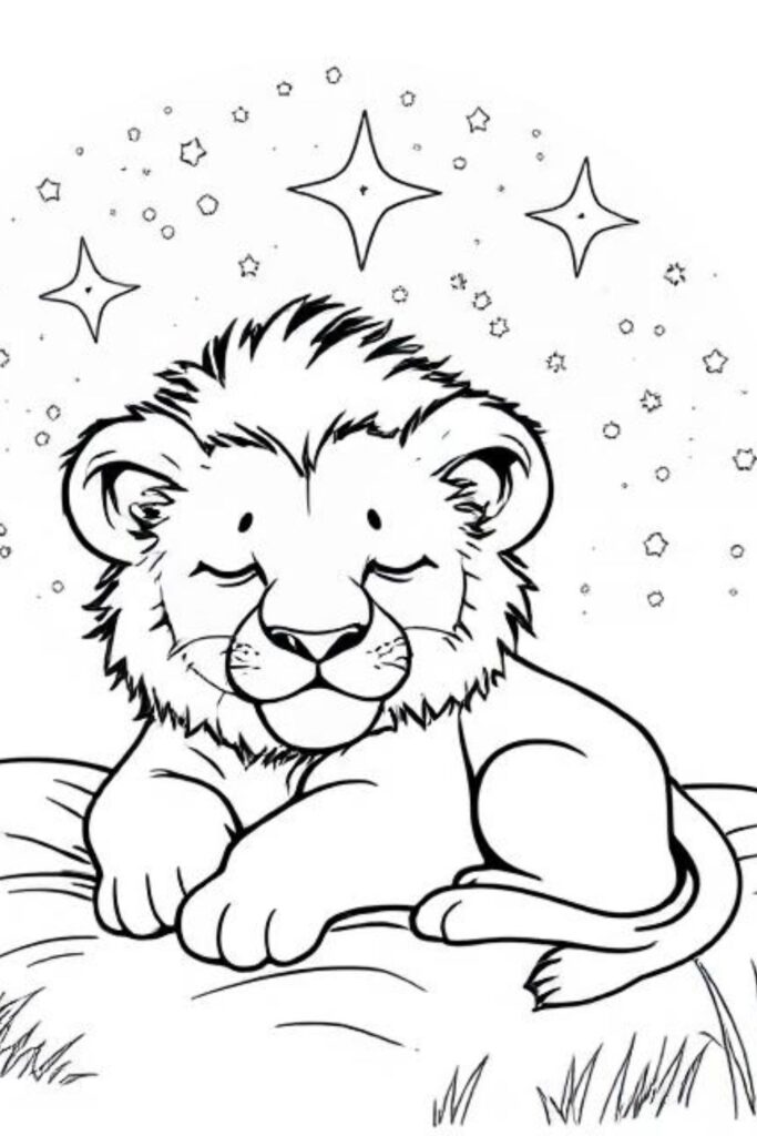 Lion Coloring Pages