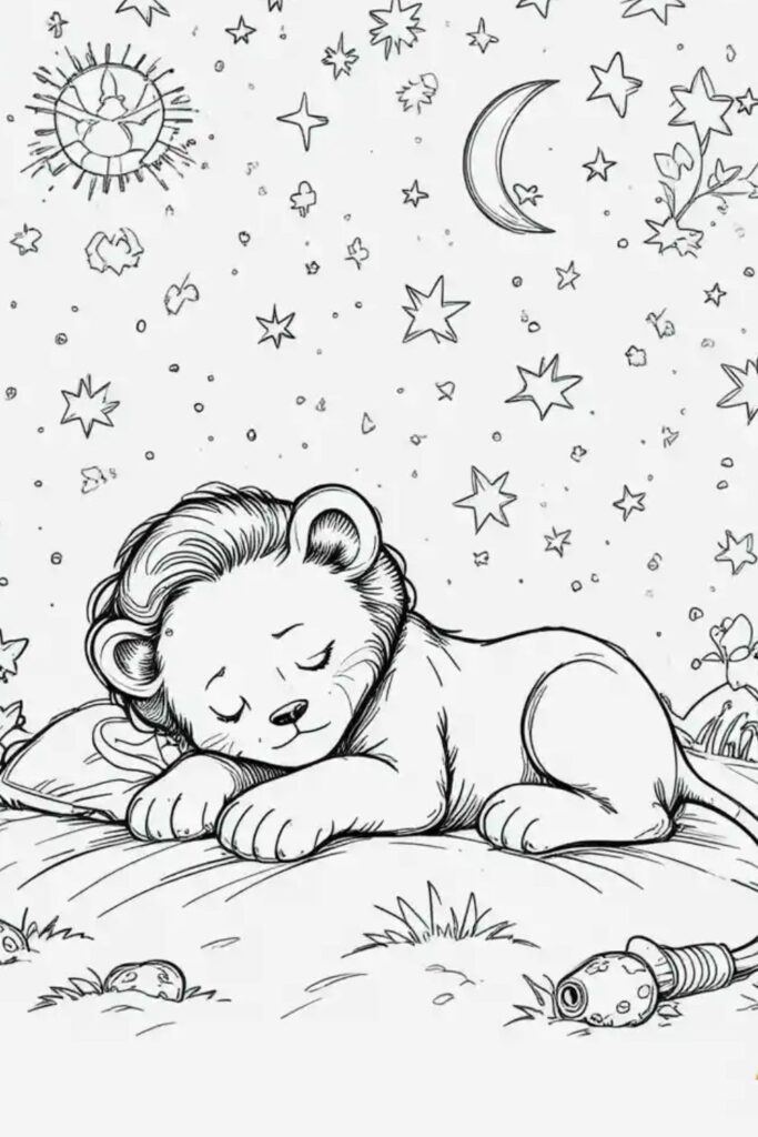 Lion Coloring Pages