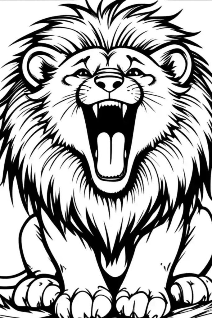 Lion Coloring Pages