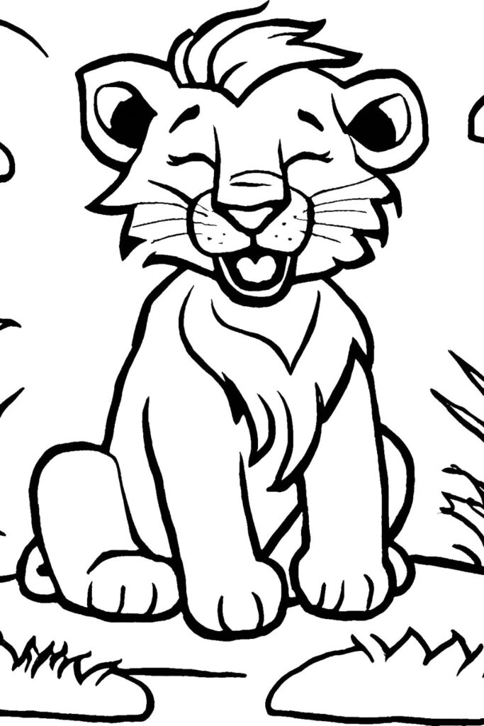 Lion Coloring Pages