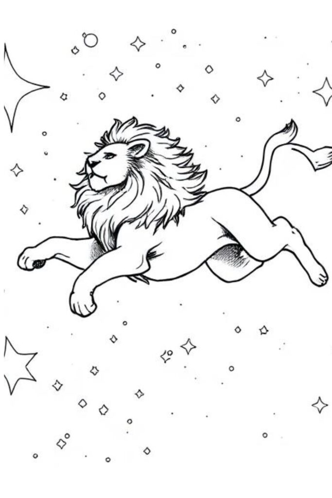 Lion Coloring Pages (1)