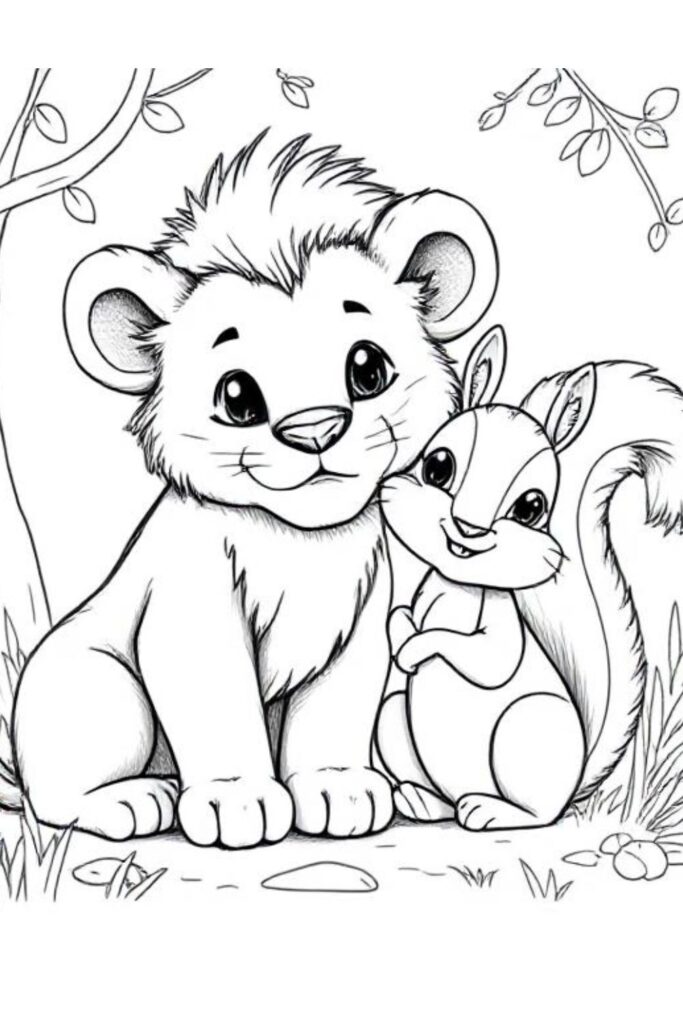 Lion Coloring Pages (34)