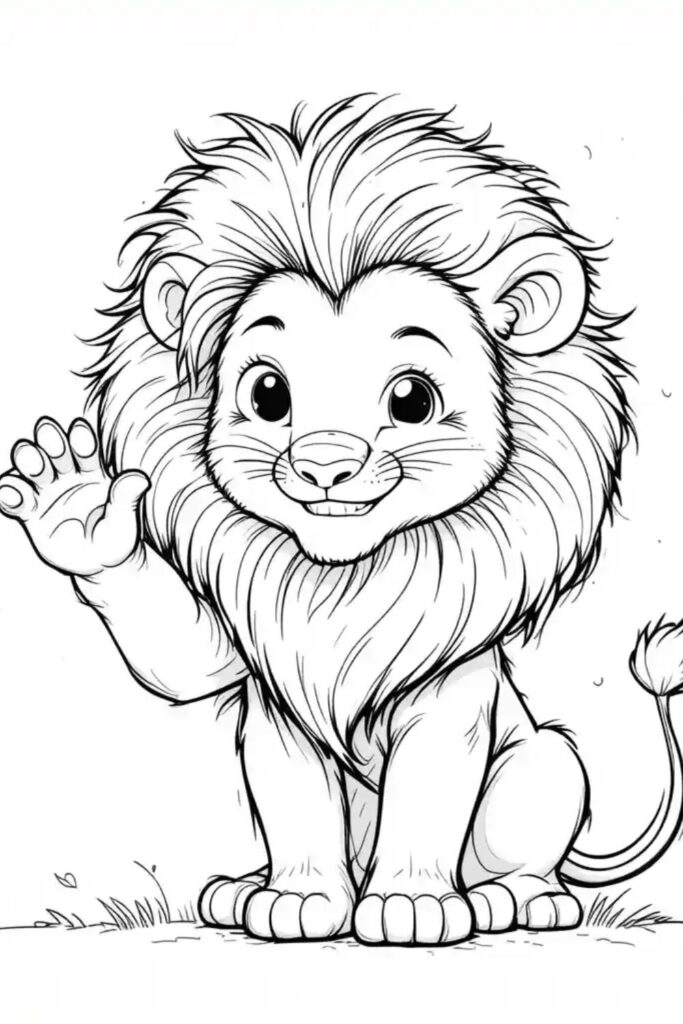 Lion Coloring Pages