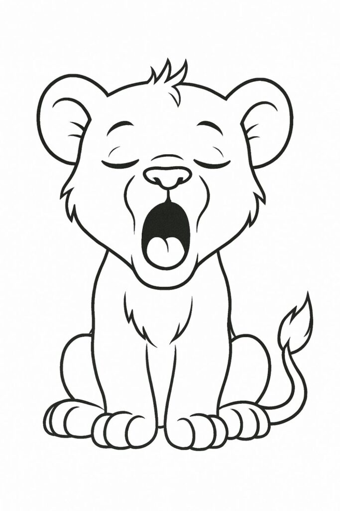 Lion Coloring Pages