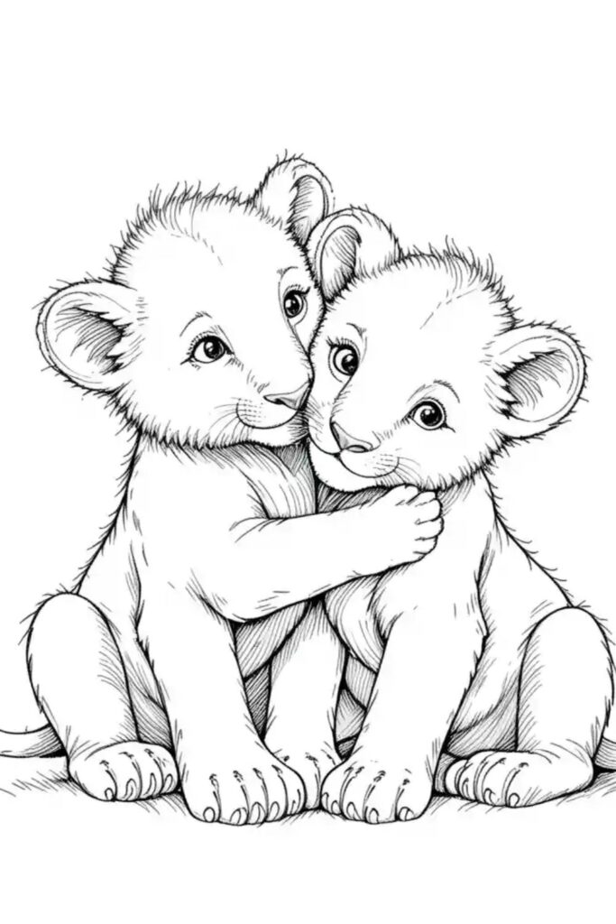 Lion Coloring Pages