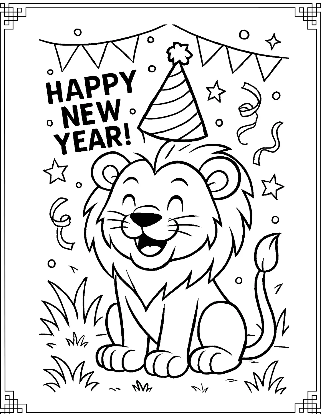 New Year Lion Cub
