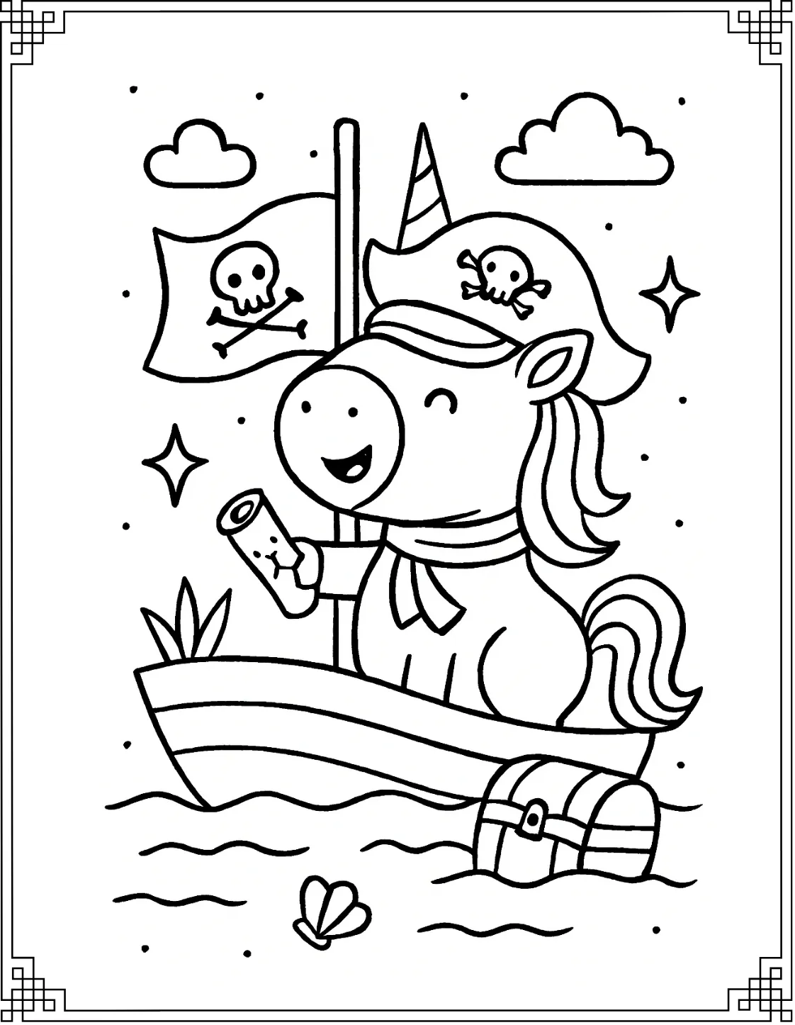 Pirate Unicorn