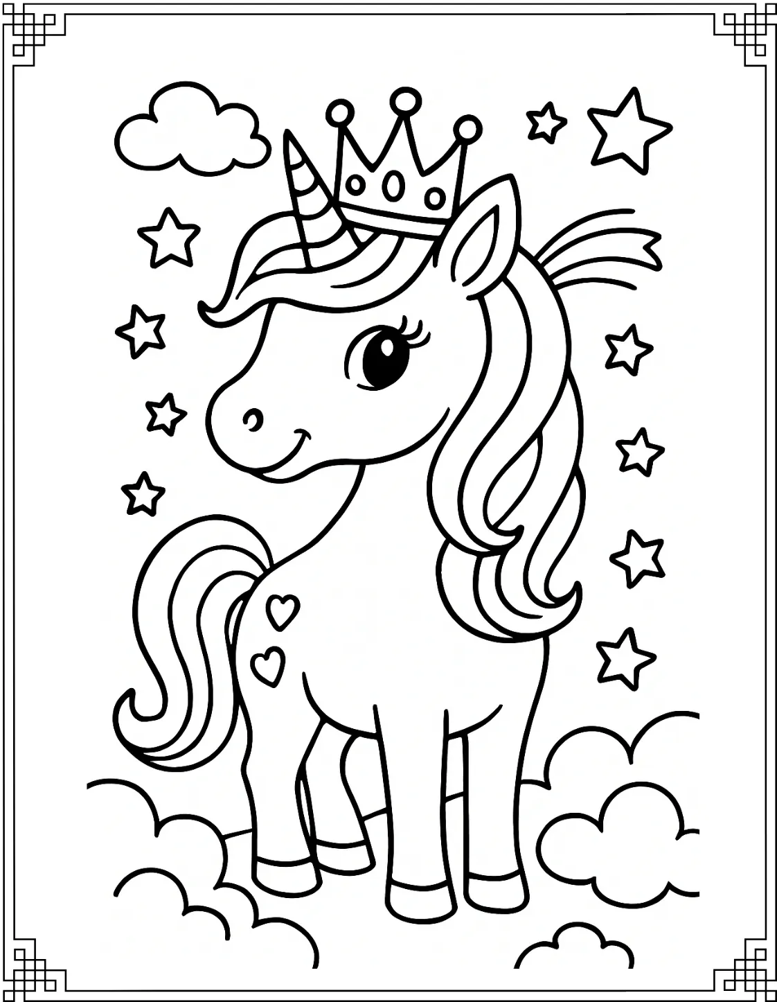 Princess Unicorn Crown