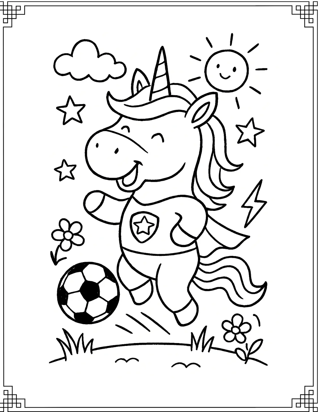 Soccer Unicorn