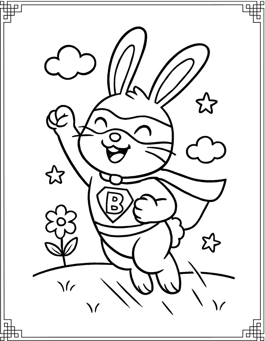 Superhero Bunny