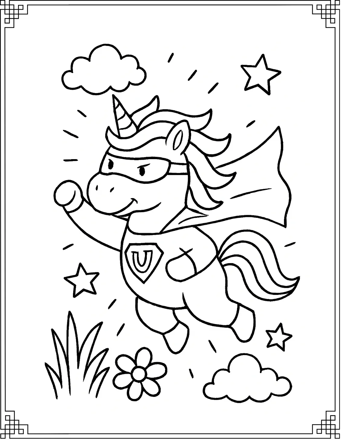 Superhero Unicorn