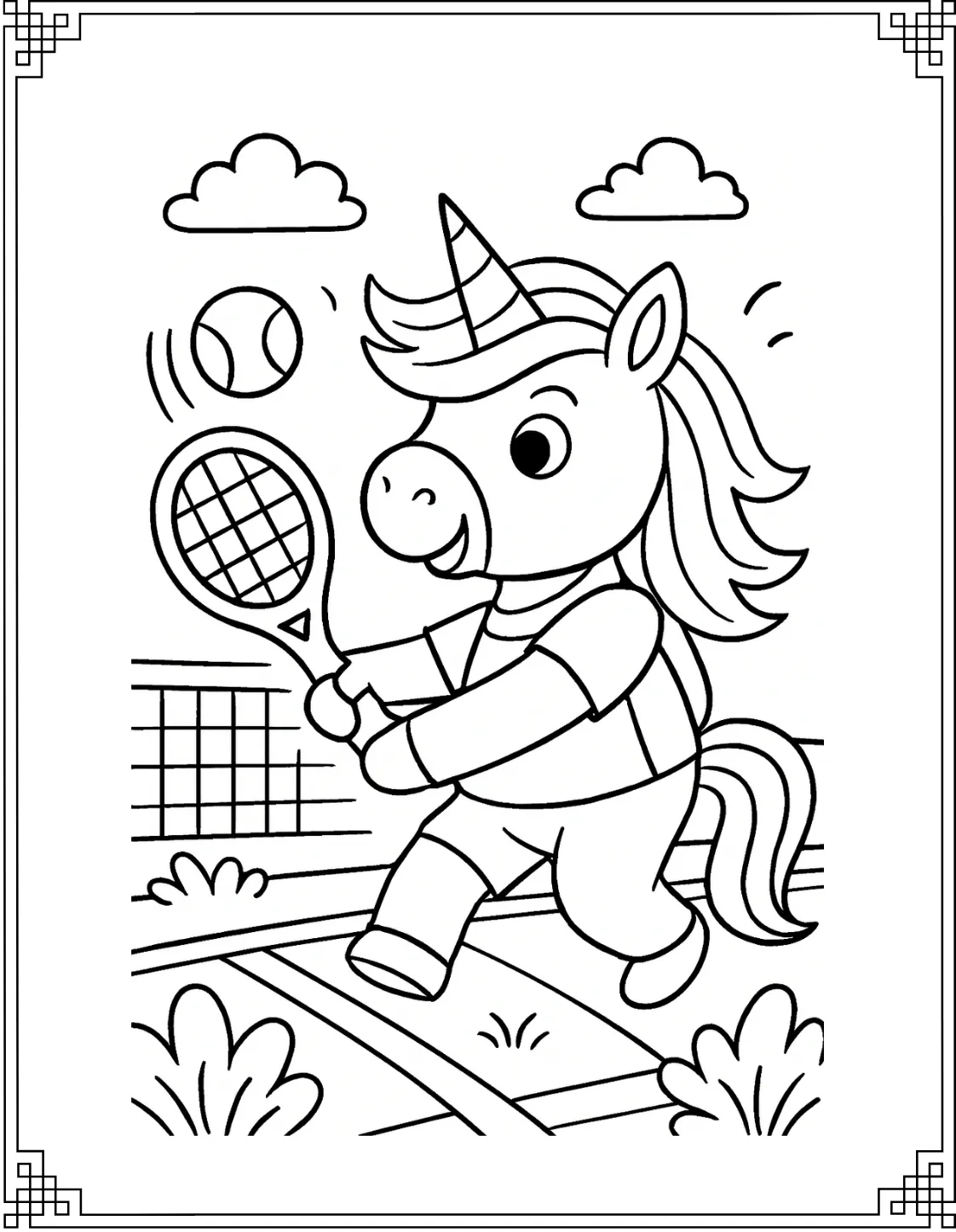Table Tennis Unicorn