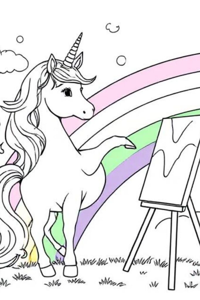 Unicorn Coloring Pages (10)