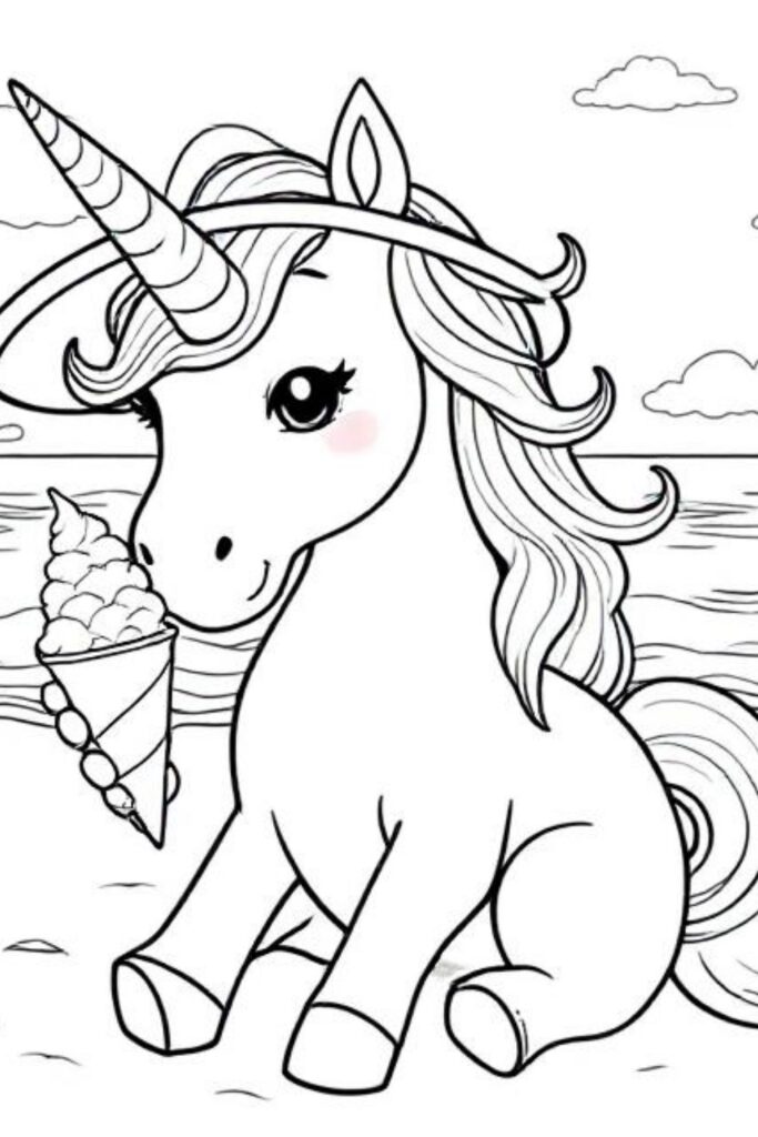 Unicorn Coloring Pages (13)
