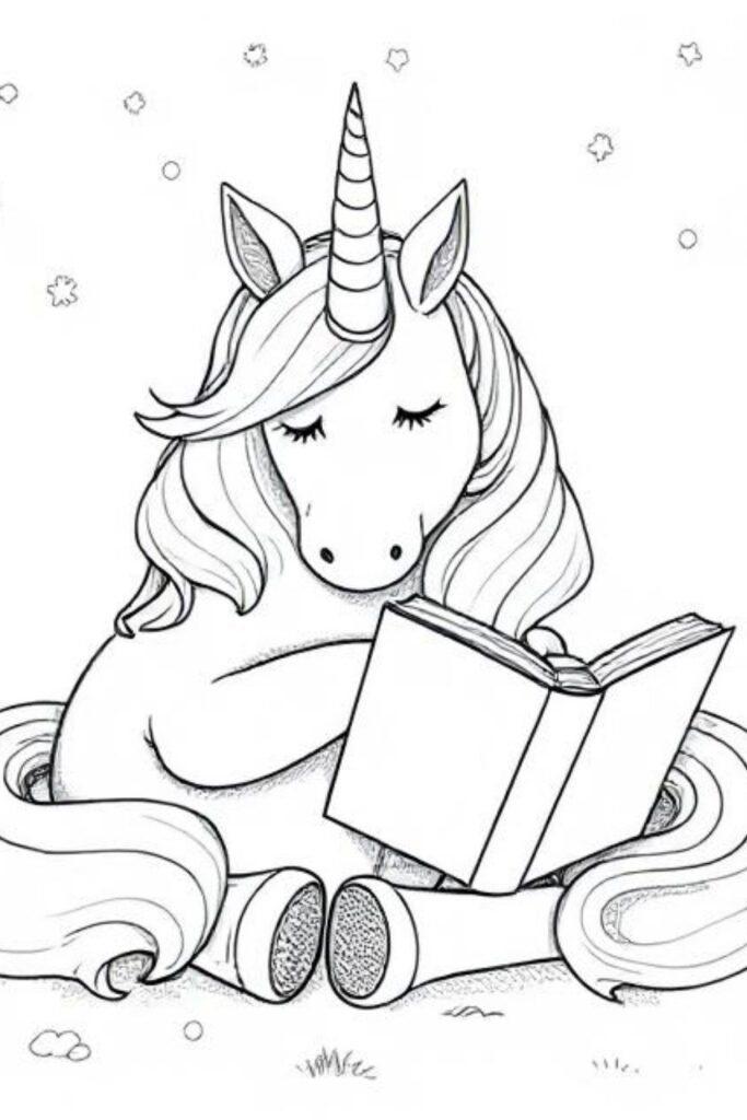 Unicorn Coloring Pages (15)