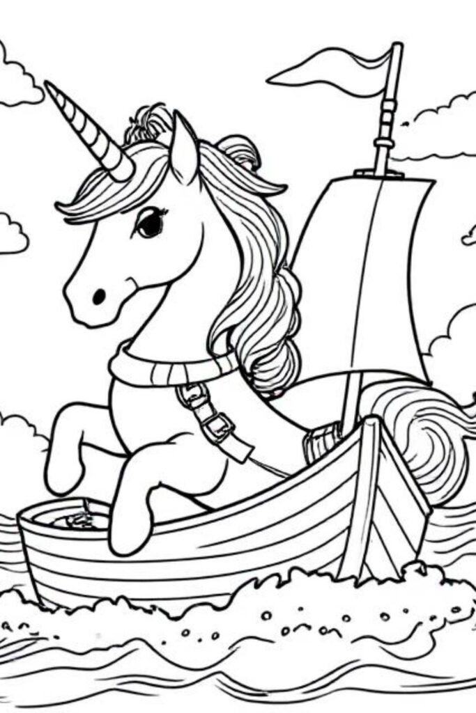 Unicorn Coloring Pages (27)