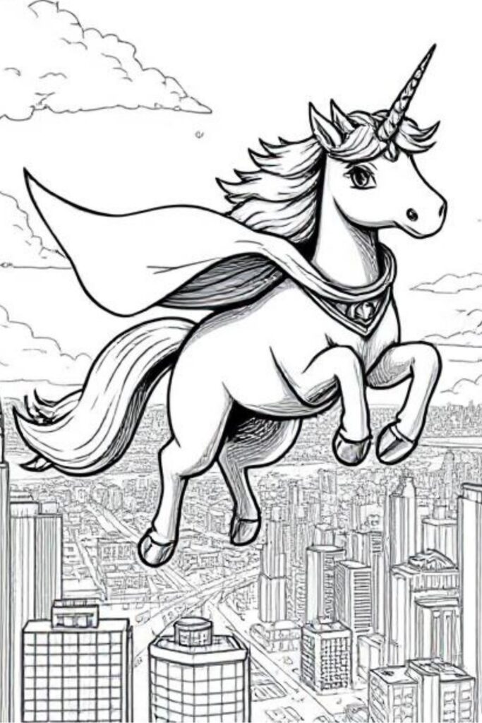 Unicorn Coloring Pages (29)