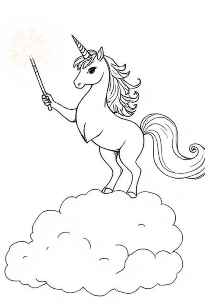 Unicorn Coloring Pages (4)