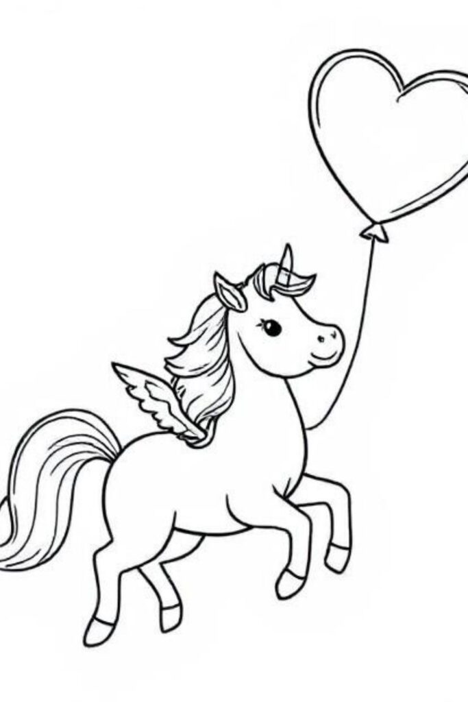 Unicorn Coloring Pages (9)