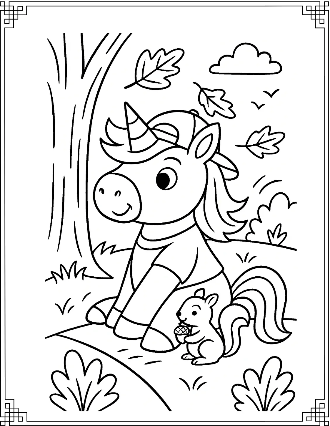 Unicorn and Squirrel