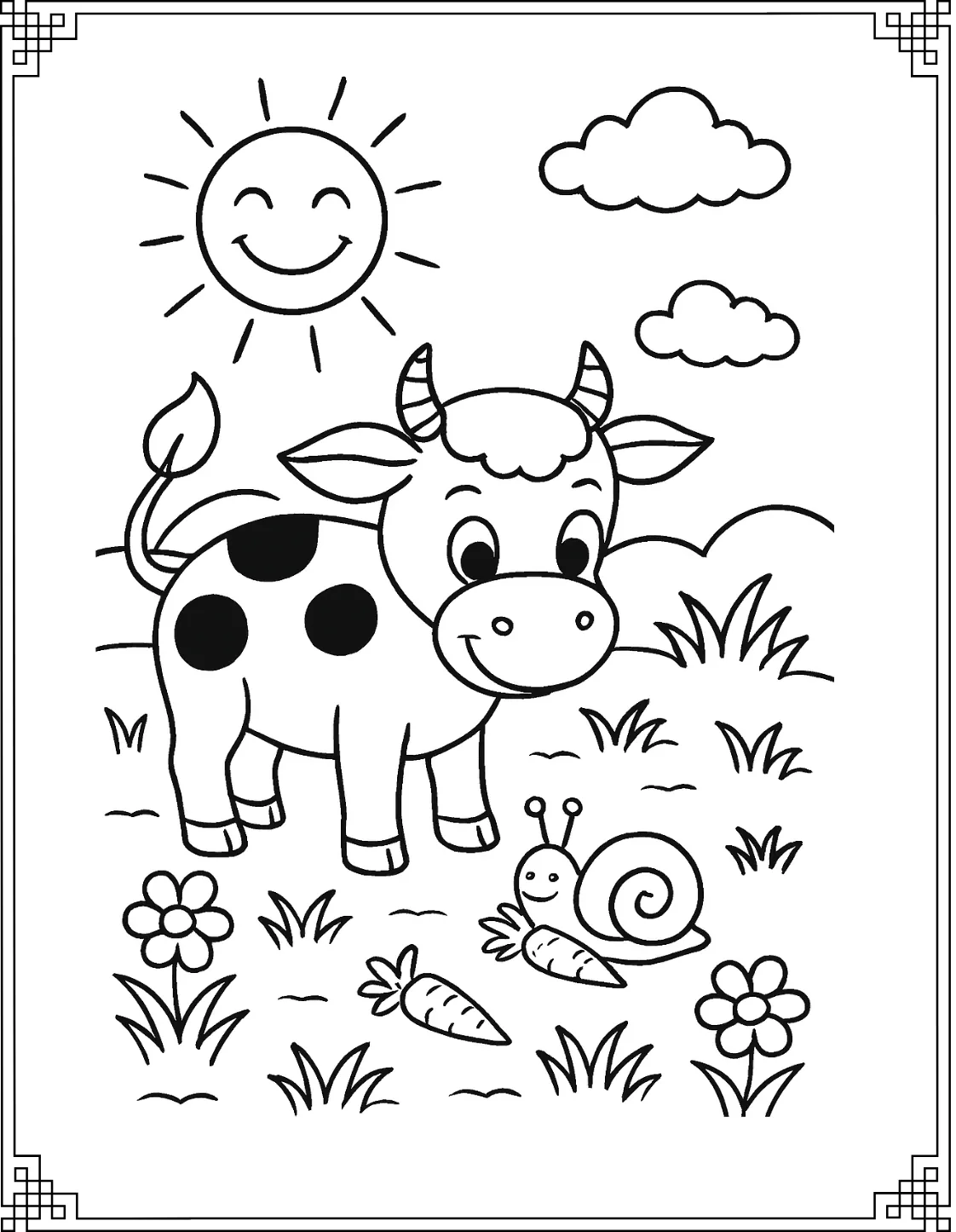 Cow and Snail