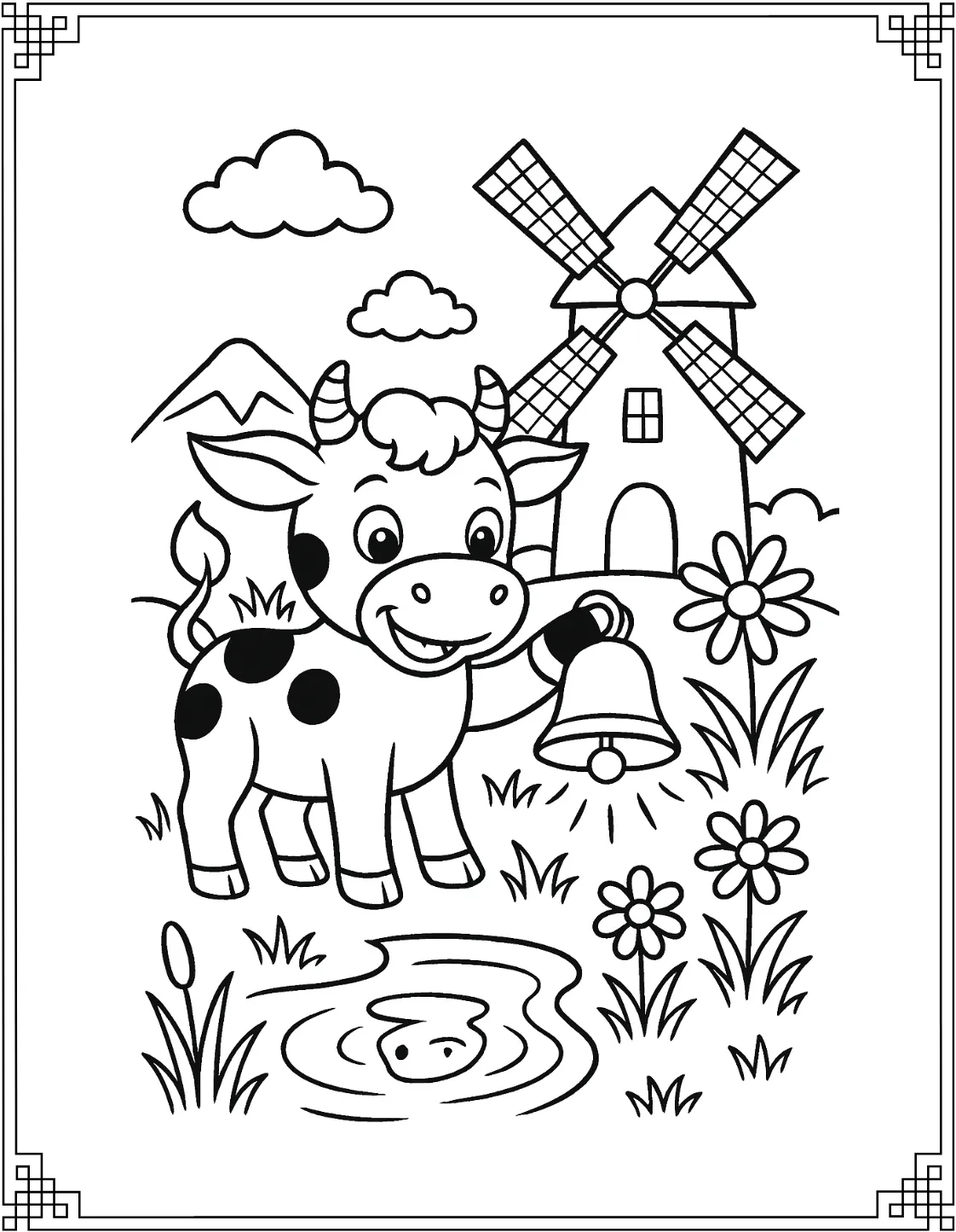 Windmill Farm Cow 