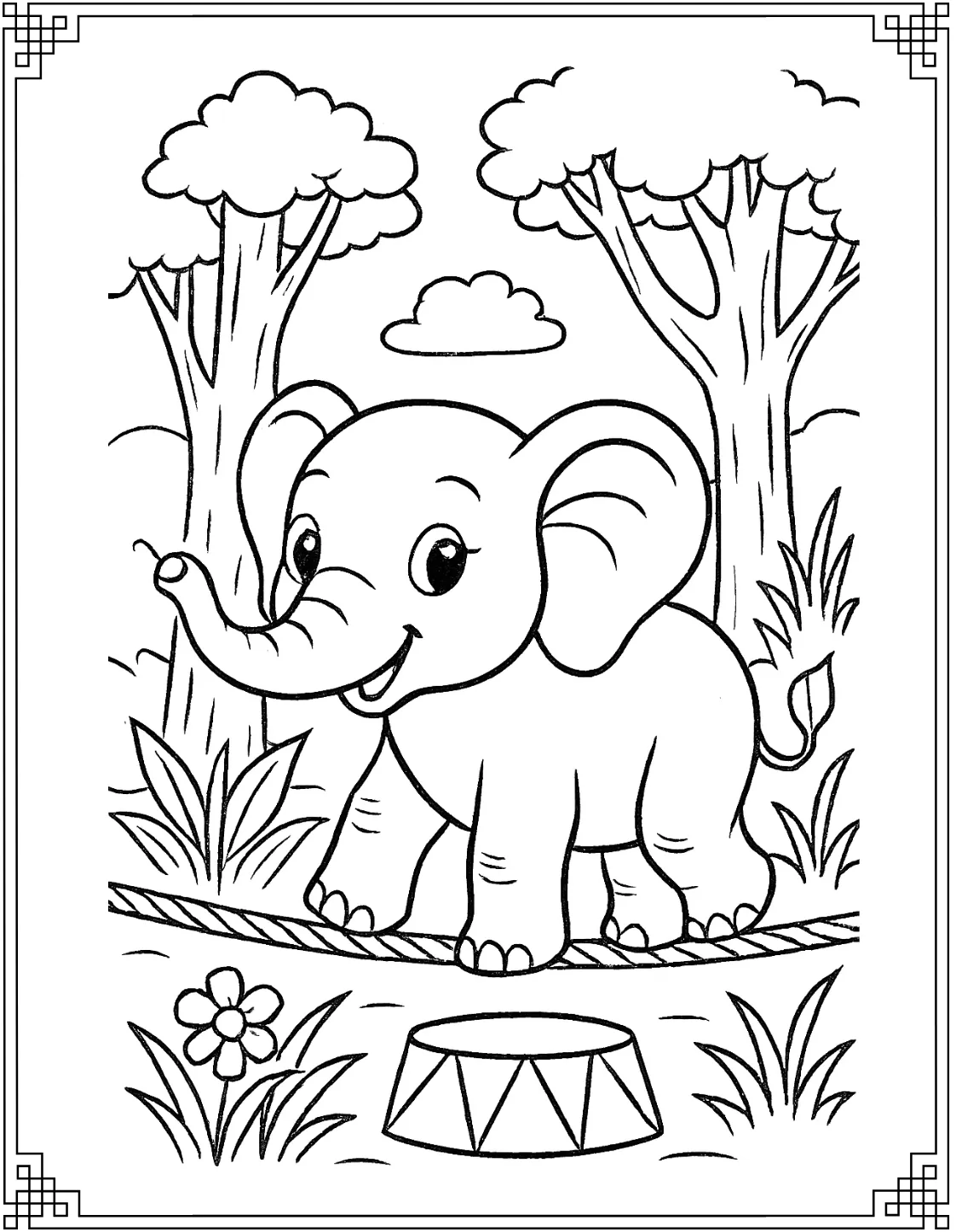 Elephant in Forest