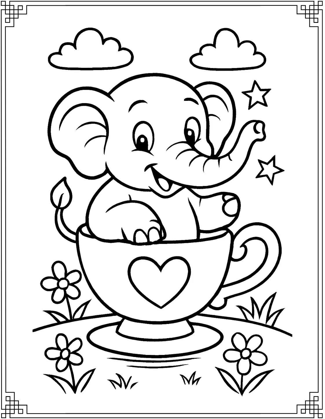 Elephant in Teacup

