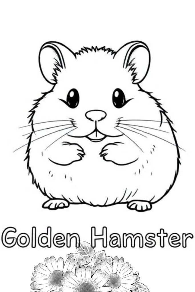 Hamster Coloring Pages
