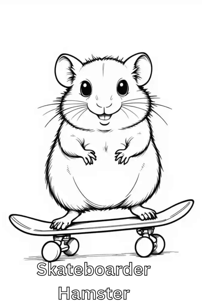 Hamster Coloring Pages (6)