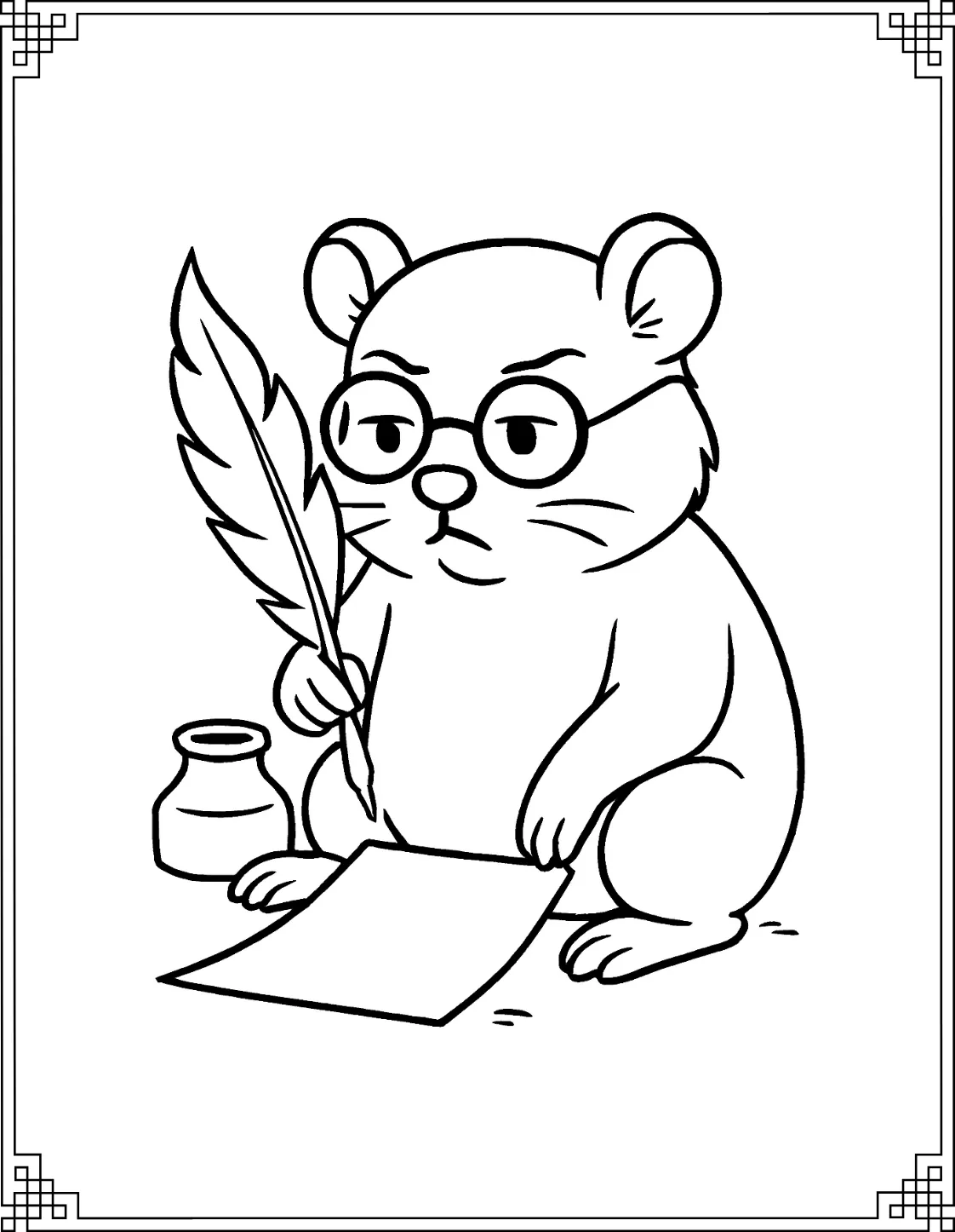 Hamster Writing Scholar